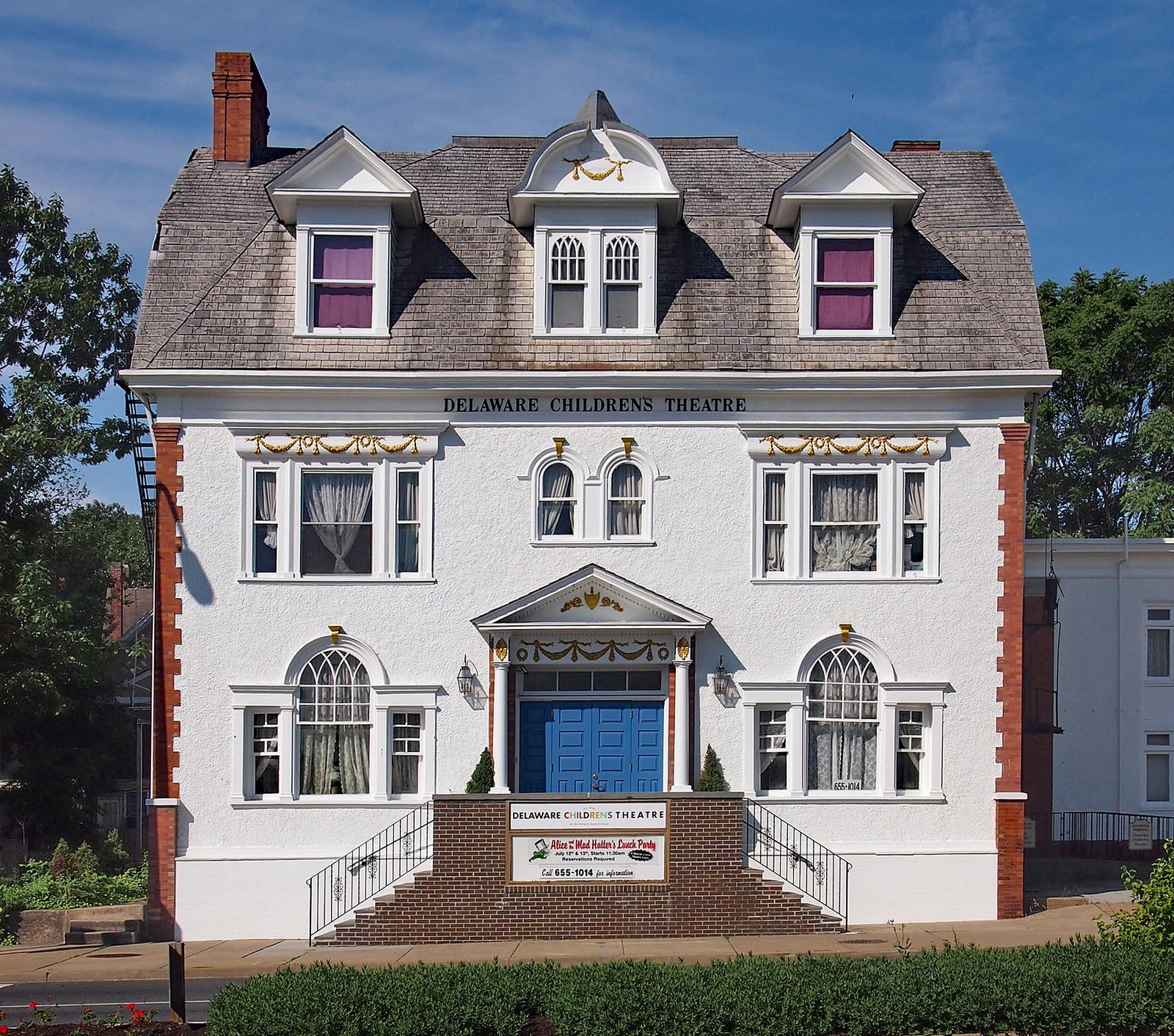 The Delaware Children's Theatre on Delaware Avenue in Wilmington