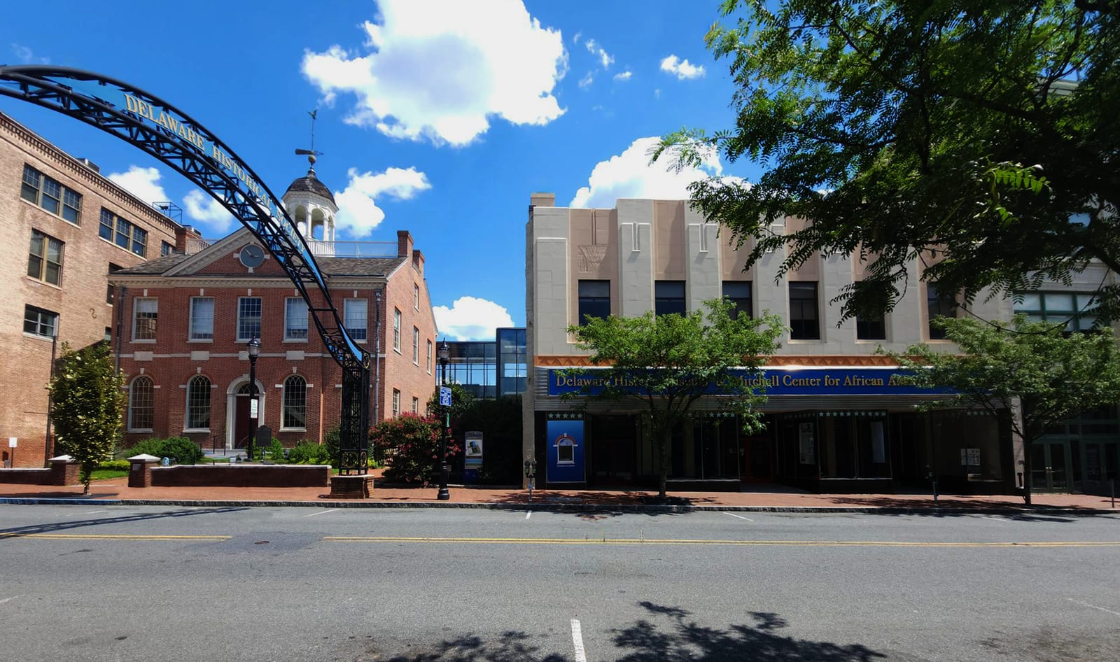 The Delaware History Museum and Old Town Hall on Market Street in Wilmington