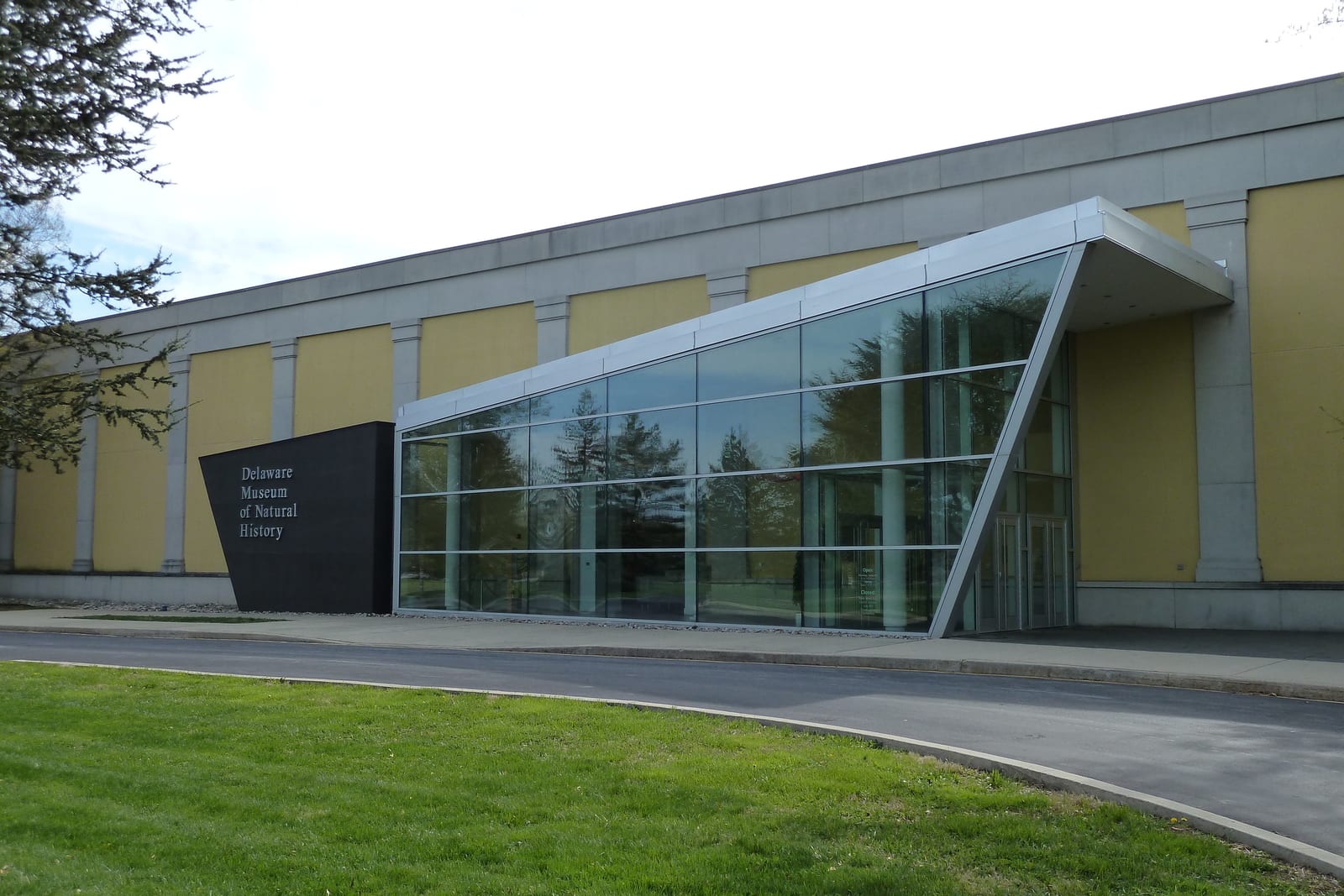Front entrance of the Delaware Museum of Nature and Science