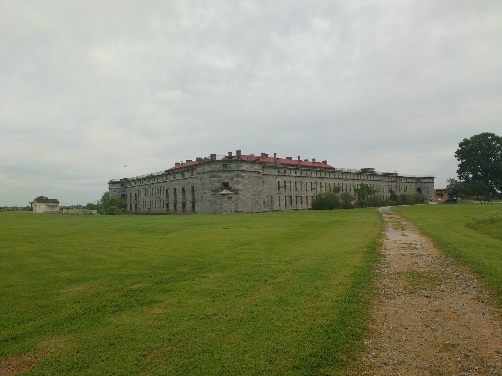 Fort Delaware, the Civil War-era fortress on Pea Patch Island in the Delaware River