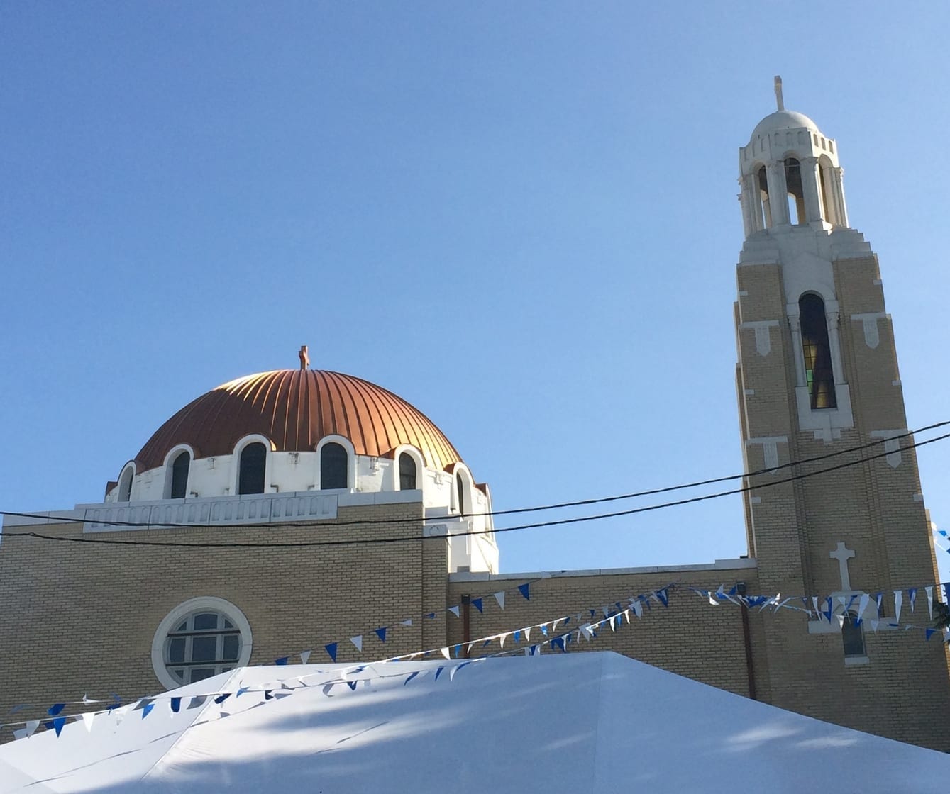 Holy Trinity Greek Orthodox Cathedral, a domed Byzantine-style church in Wilmington
