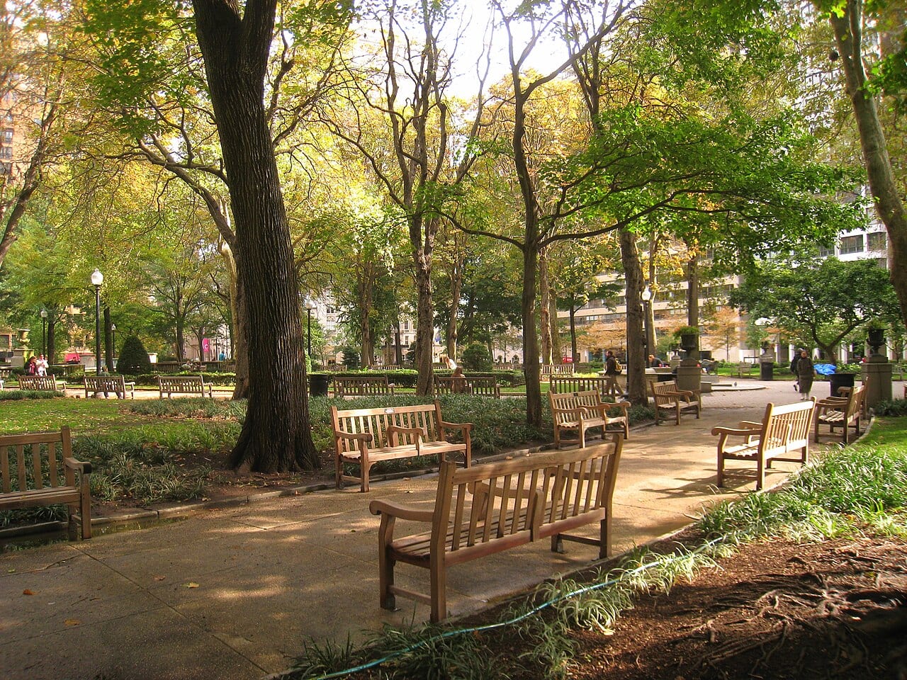 Rittenhouse Square, Philadelphia, Pennsylvania, USA.