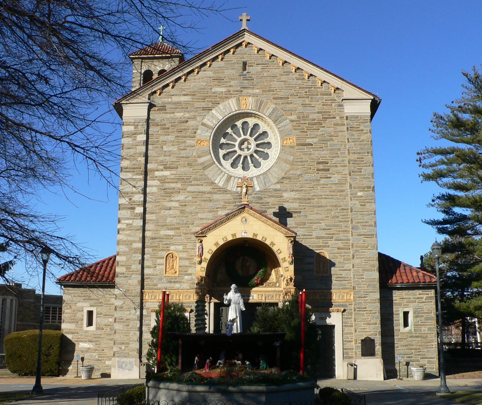 St. Anthony of Padua Church, a Romanesque Revival church in Wilmington Little Italy