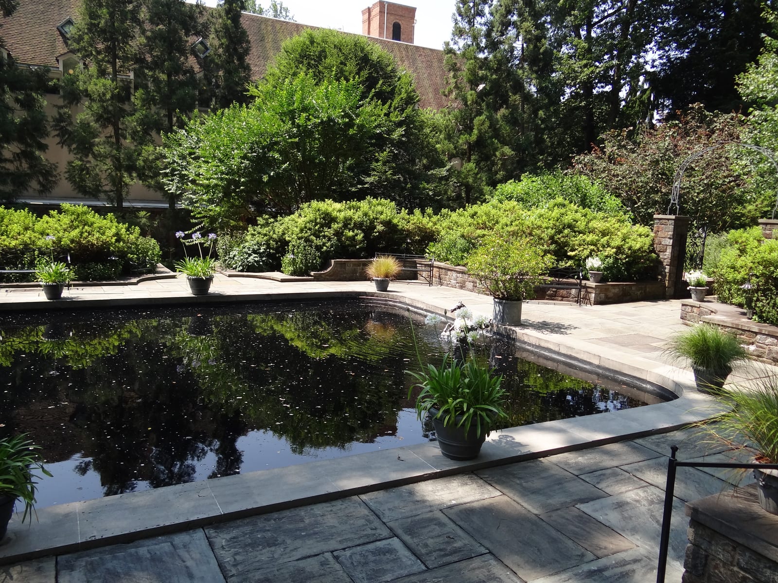 Reflecting pool at Winterthur Museum and Country Estate